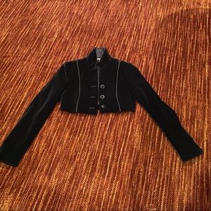 Velvet black jacket